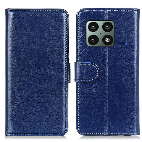 Custodia Portafoglio In Pelle Cover con Supporto M07L per OnePlus 10 Pro 5G Blu