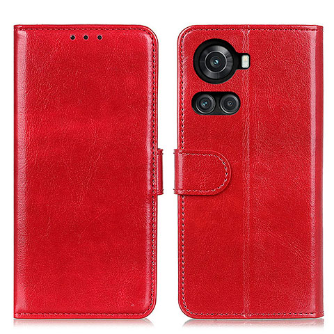 Custodia Portafoglio In Pelle Cover con Supporto M07L per OnePlus Ace 5G Rosso