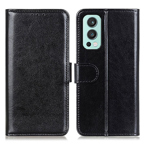 Custodia Portafoglio In Pelle Cover con Supporto M07L per OnePlus Nord 2 5G Nero