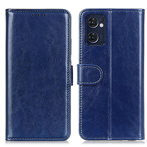 Custodia Portafoglio In Pelle Cover con Supporto M07L per OnePlus Nord CE 2 5G Blu