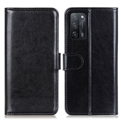 Custodia Portafoglio In Pelle Cover con Supporto M07L per Oppo A53s 5G Nero