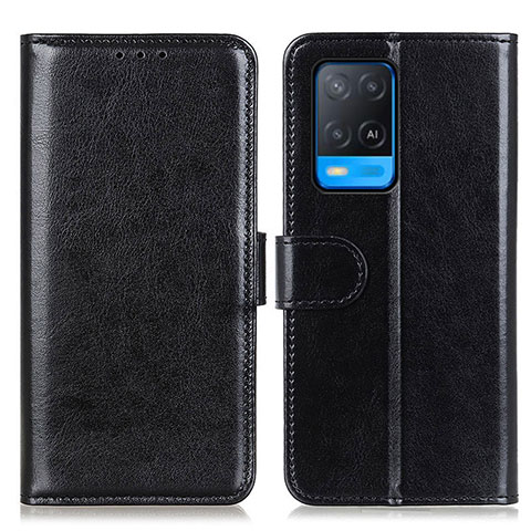 Custodia Portafoglio In Pelle Cover con Supporto M07L per Oppo A54 4G Nero