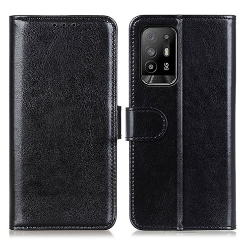 Custodia Portafoglio In Pelle Cover con Supporto M07L per Oppo A94 5G Nero