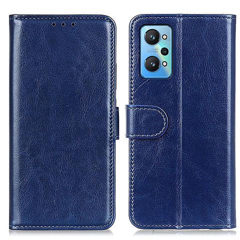 Custodia Portafoglio In Pelle Cover con Supporto M07L per Realme GT Neo 3T 5G Blu