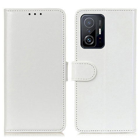 Custodia Portafoglio In Pelle Cover con Supporto M07L per Xiaomi Mi 11T Pro 5G Bianco