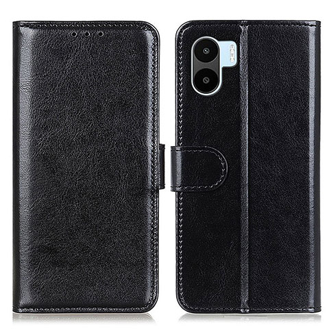 Custodia Portafoglio In Pelle Cover con Supporto M07L per Xiaomi Redmi A1 Nero