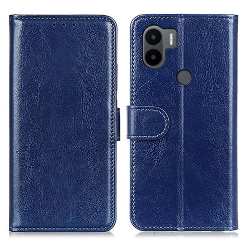 Custodia Portafoglio In Pelle Cover con Supporto M07L per Xiaomi Redmi A1 Plus Blu