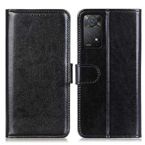 Custodia Portafoglio In Pelle Cover con Supporto M07L per Xiaomi Redmi Note 11 Pro 4G Nero