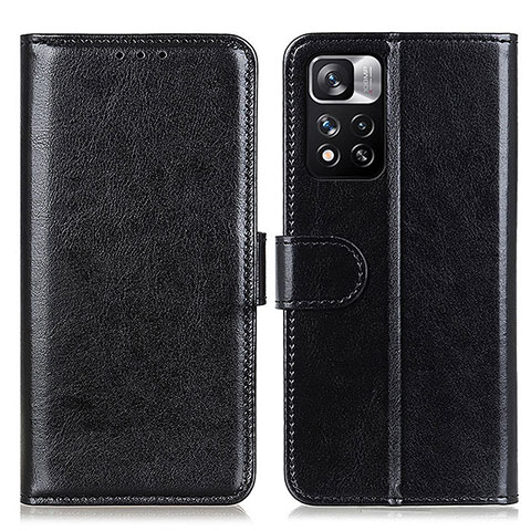 Custodia Portafoglio In Pelle Cover con Supporto M07L per Xiaomi Redmi Note 11 Pro+ Plus 5G Nero