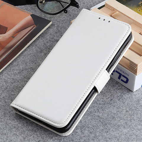 Custodia Portafoglio In Pelle Cover con Supporto M07L per Xiaomi Redmi Note 11 SE India 4G Bianco