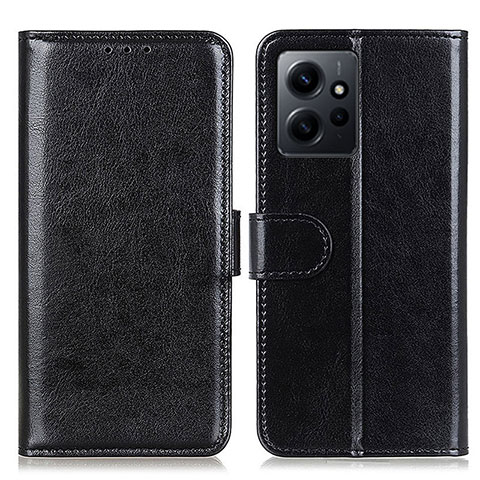 Custodia Portafoglio In Pelle Cover con Supporto M07L per Xiaomi Redmi Note 12 4G Nero