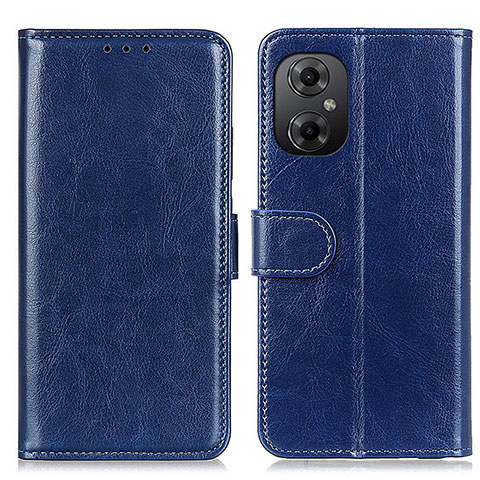 Custodia Portafoglio In Pelle Cover con Supporto M07L per Xiaomi Redmi Note 12R Pro 5G Blu