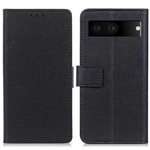 Custodia Portafoglio In Pelle Cover con Supporto M08L per Google Pixel 7 5G Nero