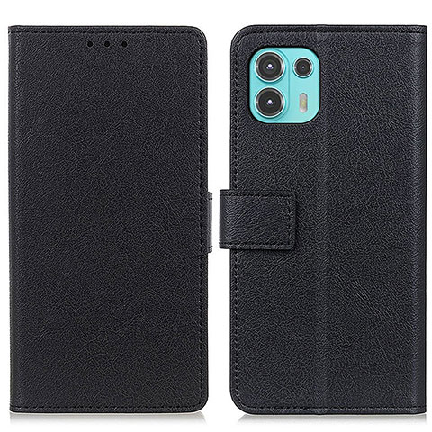 Custodia Portafoglio In Pelle Cover con Supporto M08L per Motorola Moto Edge 20 Lite 5G Nero