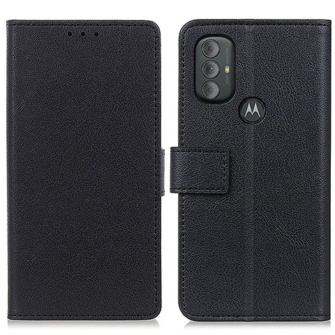 Custodia Portafoglio In Pelle Cover con Supporto M08L per Motorola Moto G Play Gen 2 Nero