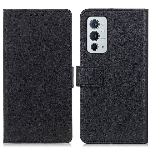 Custodia Portafoglio In Pelle Cover con Supporto M08L per OnePlus 9RT 5G Nero