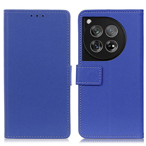 Custodia Portafoglio In Pelle Cover con Supporto M08L per OnePlus Ace 3 5G Blu