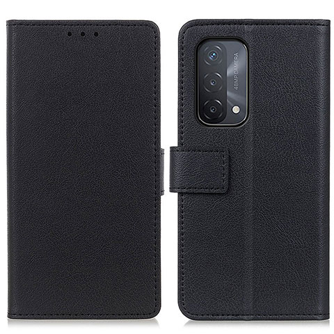 Custodia Portafoglio In Pelle Cover con Supporto M08L per Oppo A54 5G Nero