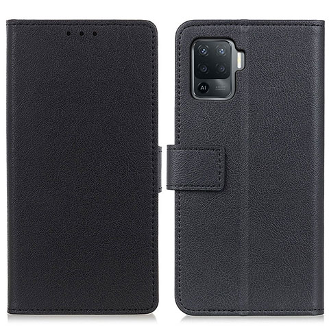 Custodia Portafoglio In Pelle Cover con Supporto M08L per Oppo A94 4G Nero