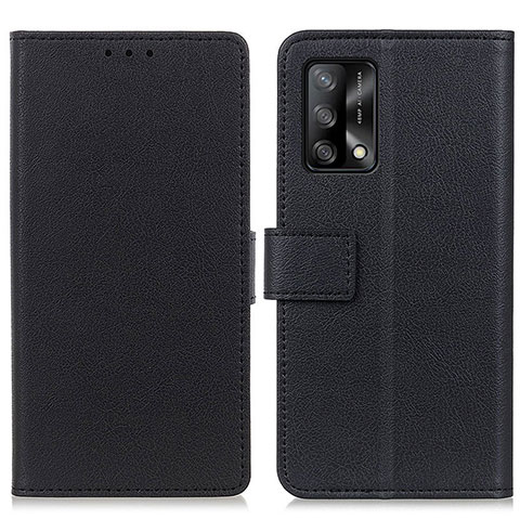 Custodia Portafoglio In Pelle Cover con Supporto M08L per Oppo F19 Nero