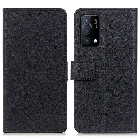 Custodia Portafoglio In Pelle Cover con Supporto M08L per Oppo K9 5G Nero