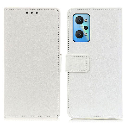 Custodia Portafoglio In Pelle Cover con Supporto M08L per Realme GT Neo 3T 5G Bianco