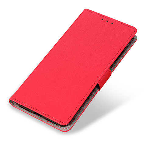 Custodia Portafoglio In Pelle Cover con Supporto M08L per Samsung Galaxy F02S SM-E025F Rosso