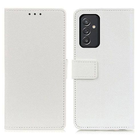 Custodia Portafoglio In Pelle Cover con Supporto M08L per Samsung Galaxy F34 5G Bianco