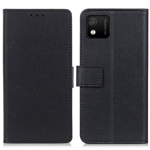 Custodia Portafoglio In Pelle Cover con Supporto M08L per Wiko Y52 Nero