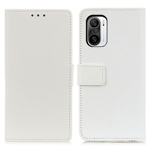 Custodia Portafoglio In Pelle Cover con Supporto M08L per Xiaomi Mi 11i 5G Bianco