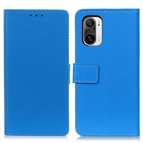 Custodia Portafoglio In Pelle Cover con Supporto M08L per Xiaomi Mi 11X 5G Blu