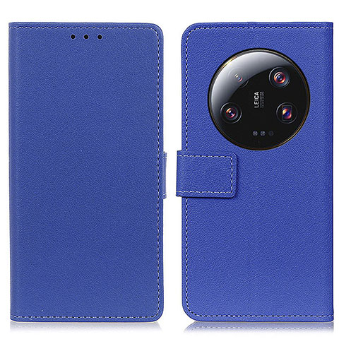 Custodia Portafoglio In Pelle Cover con Supporto M08L per Xiaomi Mi 13 Ultra 5G Blu