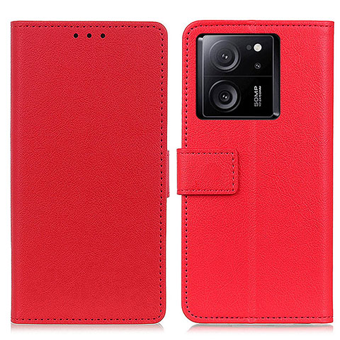 Custodia Portafoglio In Pelle Cover con Supporto M08L per Xiaomi Mi 13T Pro 5G Rosso