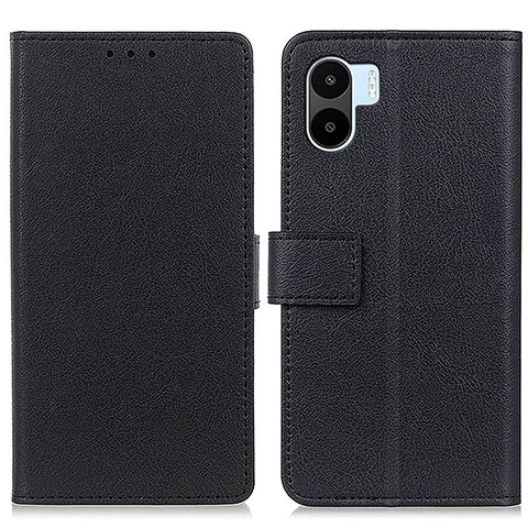 Custodia Portafoglio In Pelle Cover con Supporto M08L per Xiaomi Poco C50 Nero