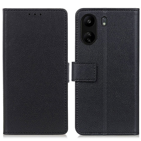 Custodia Portafoglio In Pelle Cover con Supporto M08L per Xiaomi Poco C65 Nero