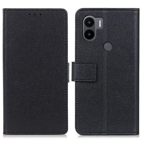 Custodia Portafoglio In Pelle Cover con Supporto M08L per Xiaomi Redmi A1 Plus Nero