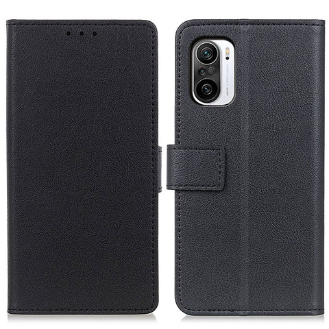 Custodia Portafoglio In Pelle Cover con Supporto M08L per Xiaomi Redmi K40 Pro 5G Nero