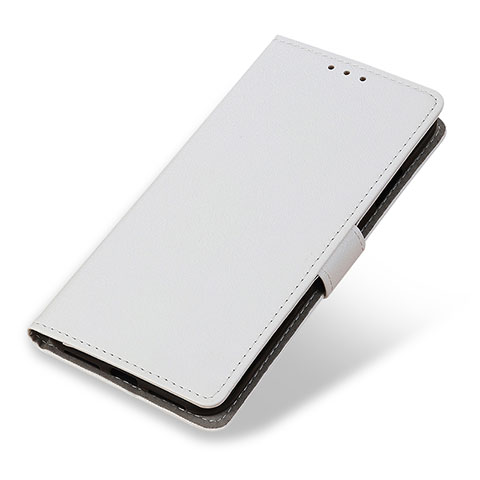 Custodia Portafoglio In Pelle Cover con Supporto M08L per Xiaomi Redmi Note 10S 4G Bianco