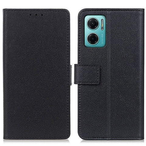 Custodia Portafoglio In Pelle Cover con Supporto M08L per Xiaomi Redmi Note 11E 5G Nero