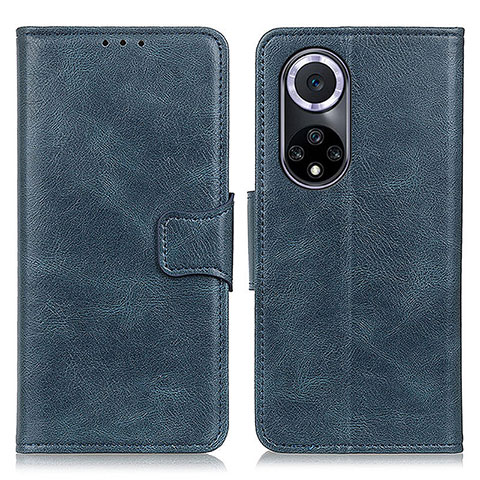 Custodia Portafoglio In Pelle Cover con Supporto M09L per Huawei Honor 50 5G Blu