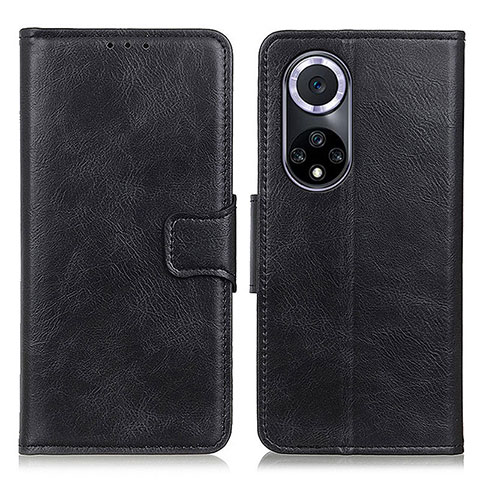 Custodia Portafoglio In Pelle Cover con Supporto M09L per Huawei Honor 50 5G Nero