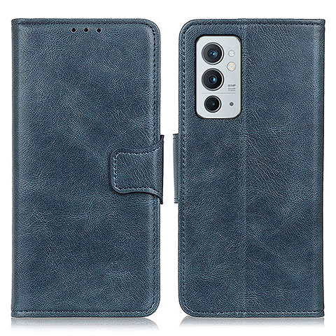 Custodia Portafoglio In Pelle Cover con Supporto M09L per OnePlus 9RT 5G Blu