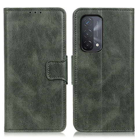 Custodia Portafoglio In Pelle Cover con Supporto M09L per OnePlus Nord N200 5G Verde