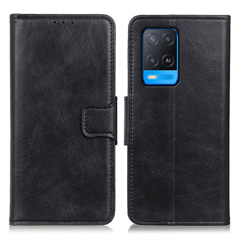 Custodia Portafoglio In Pelle Cover con Supporto M09L per Oppo A54 4G Nero