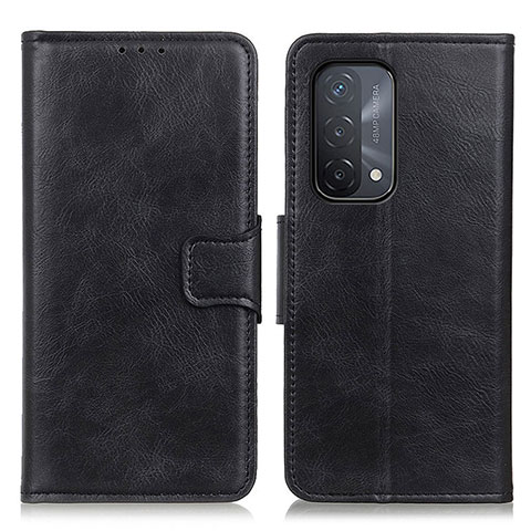 Custodia Portafoglio In Pelle Cover con Supporto M09L per Oppo A54 5G Nero