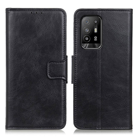 Custodia Portafoglio In Pelle Cover con Supporto M09L per Oppo A95 5G Nero