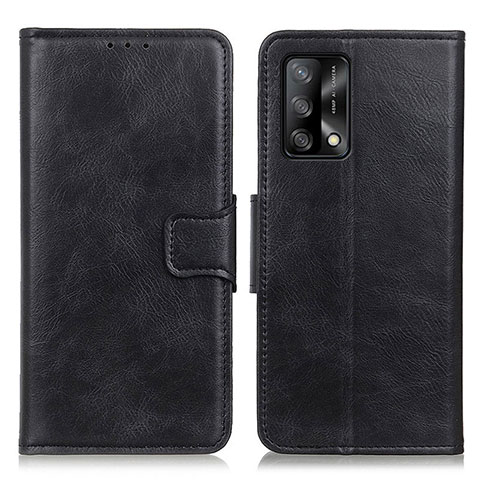 Custodia Portafoglio In Pelle Cover con Supporto M09L per Oppo F19 Nero