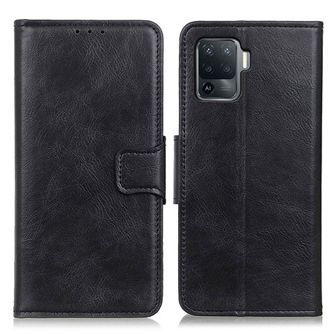 Custodia Portafoglio In Pelle Cover con Supporto M09L per Oppo Reno5 F Nero