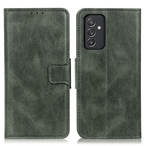 Custodia Portafoglio In Pelle Cover con Supporto M09L per Samsung Galaxy A15 5G Verde