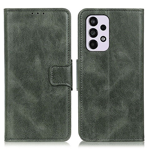 Custodia Portafoglio In Pelle Cover con Supporto M09L per Samsung Galaxy A33 5G Verde